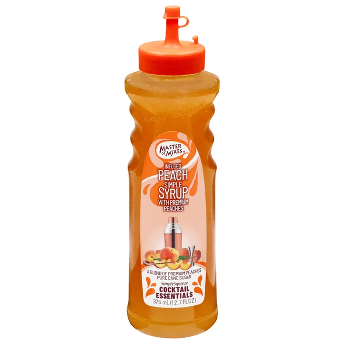Master Mixes Peach Syrup 12.7OZ
