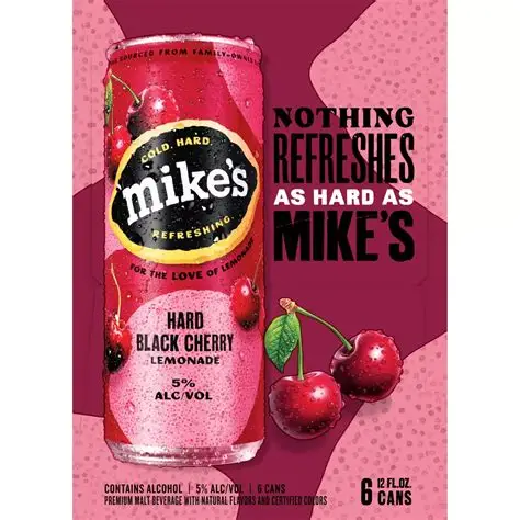 Mikes Hard Black Cherry 6PK Can