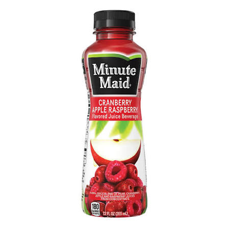 Minute Maid Cran Raspberry 12OZ