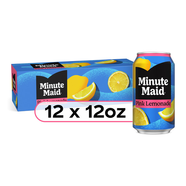 Minute Maid Pink Lemonade 12PK Can