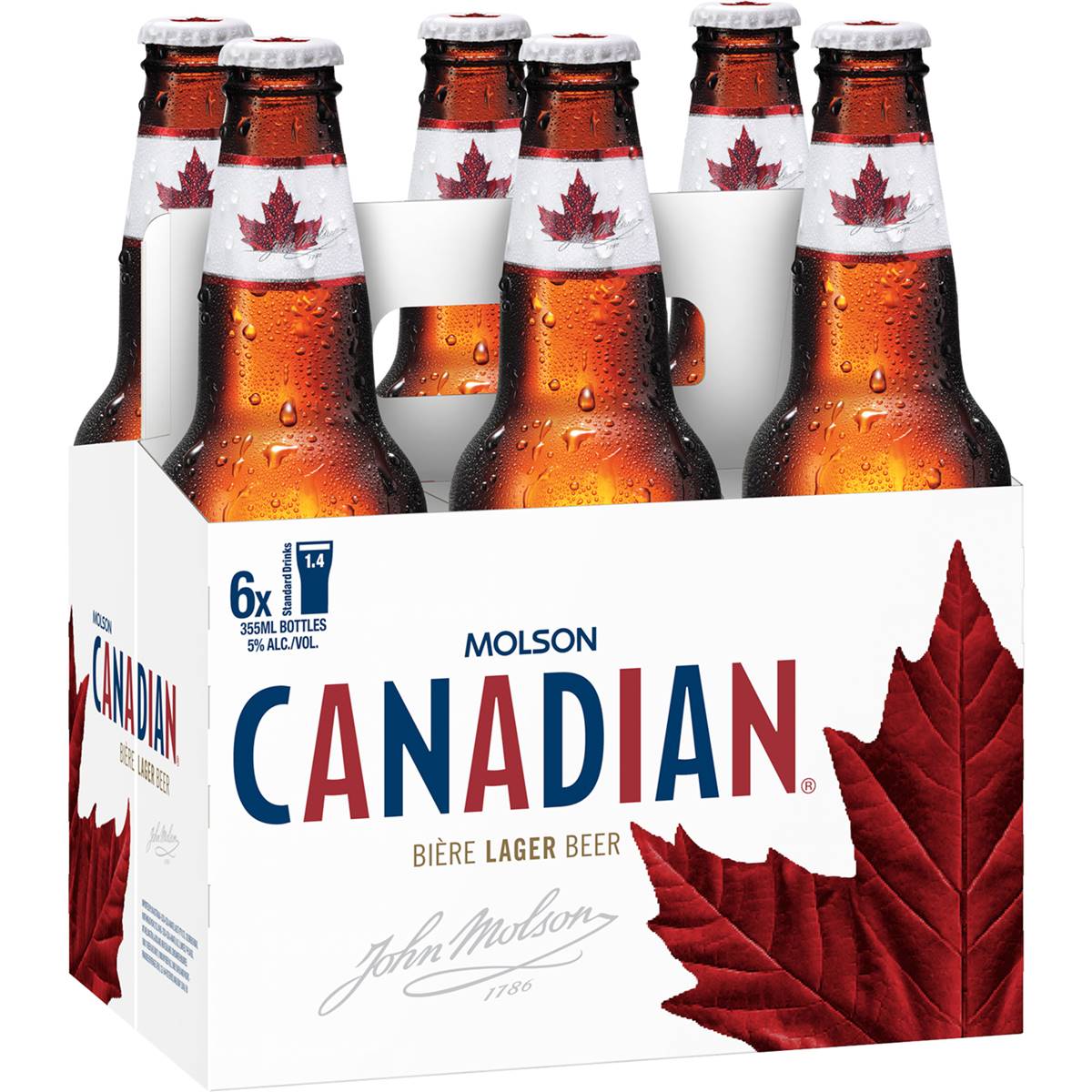 Molson Canadian 6PK Bottle