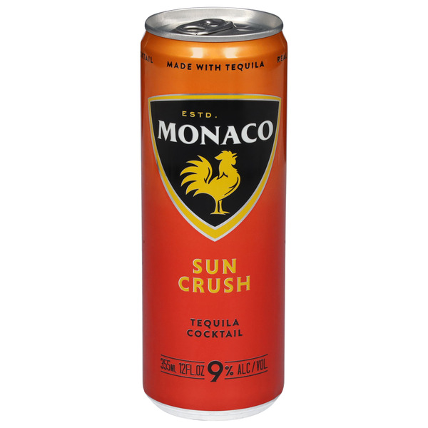 Monaco Teq Cktl Sun Crush 12OZ