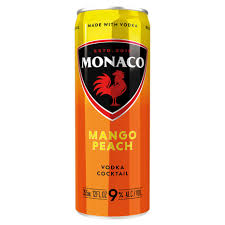 Monaco Vdk Cktl Mango Peach 12OZ