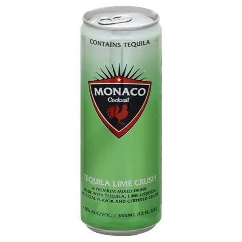 Monaco Vdk Cktl Teq Lime 12OZ