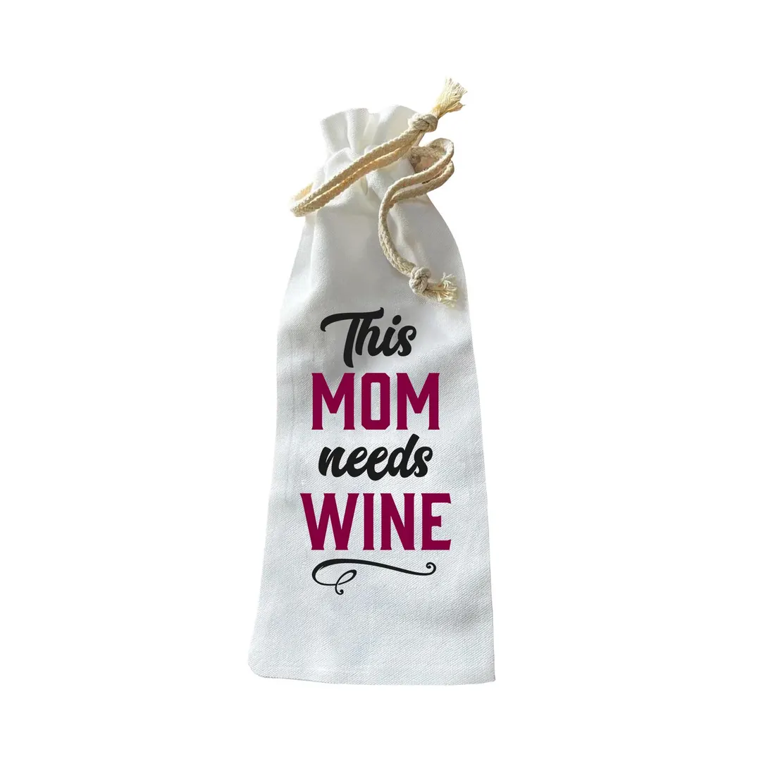 Mama Needs Wine Gift Bag