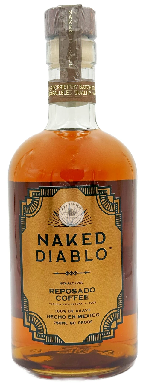 Naked Diablo Reposado Coffee Tequila 750ML