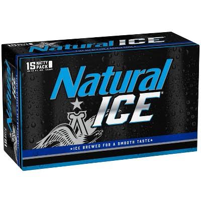 Natural Ice 12OZ 15PK Cans