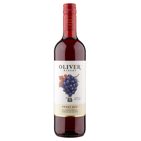 Oliver Soft Coll Sweet Red 750ML