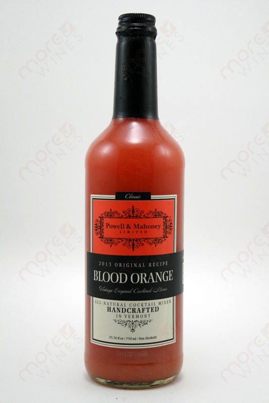 Powell and Mahoney Blood Orange Mimosa Mixer 750ML