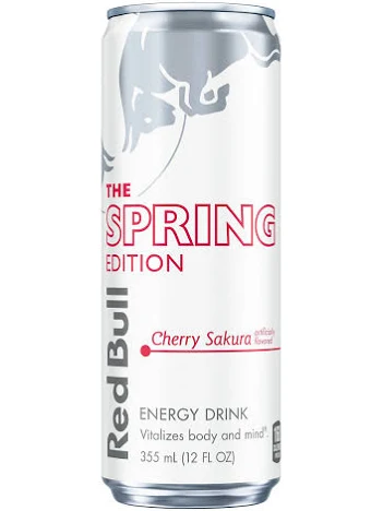 Red Bull Cherry Sakura 8OZ Can