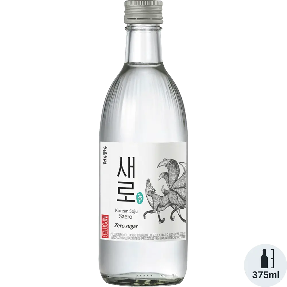 Saero Soju Zero Sugar 375ML