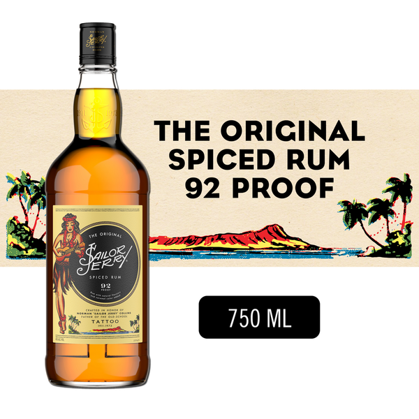 Sailor Jerry Spiced Rum 750ML