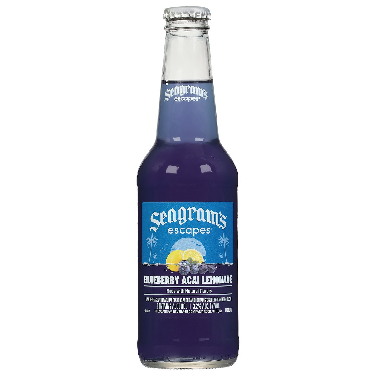Seagram Blueberry Acai Lemonade 11.2OZ SNGL/4PK