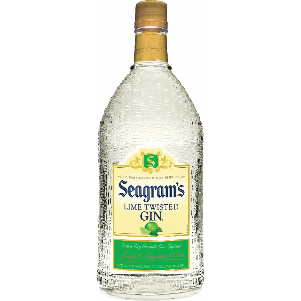 Seagrams Extra Dry Gin Lime 750ML