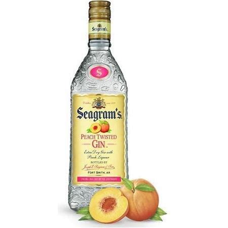 Seagrams Peach Twisted Gin 1.75L