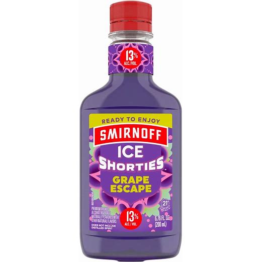Smirnoff Ice Grape Escape Shorties 200ML