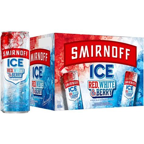 Smirnoff Ice Red White Berry 12PK Can