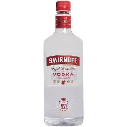 Smirnoff Vodka 750ML Plastic