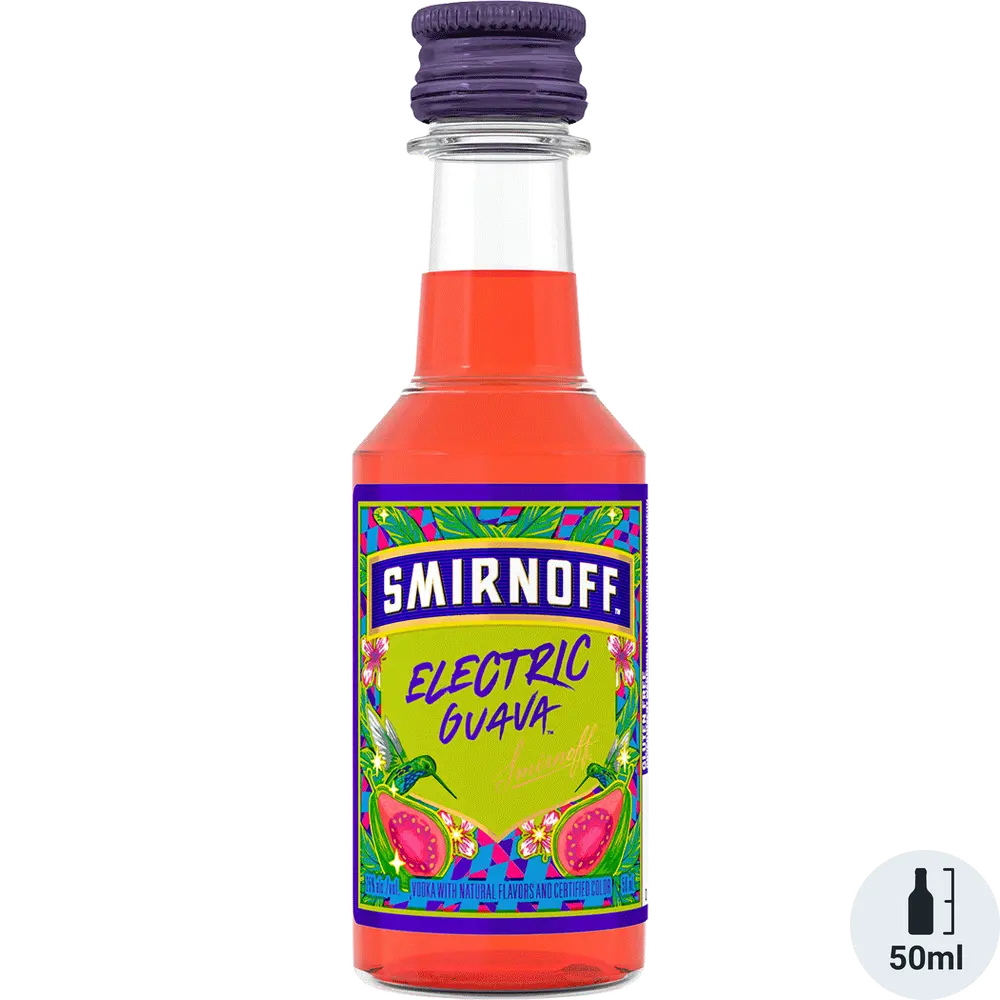 Smirnoff Vodka Electric Guava 50ML
