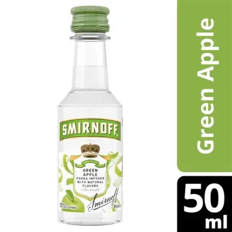 Smirnoff Vodka Green Apple 50ML