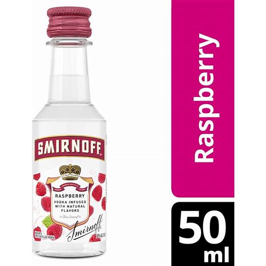Smirnoff Vodka Rasberry 50ML