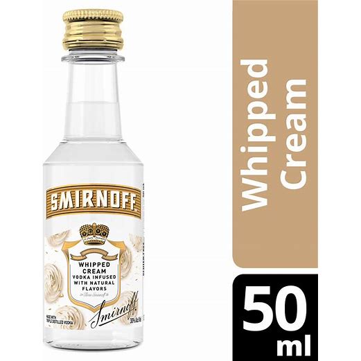 Smirnoff Vodka Whippedcream 50ML