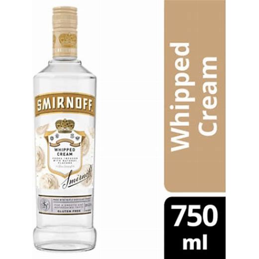 Smirnoff Whipped Cream 750ML