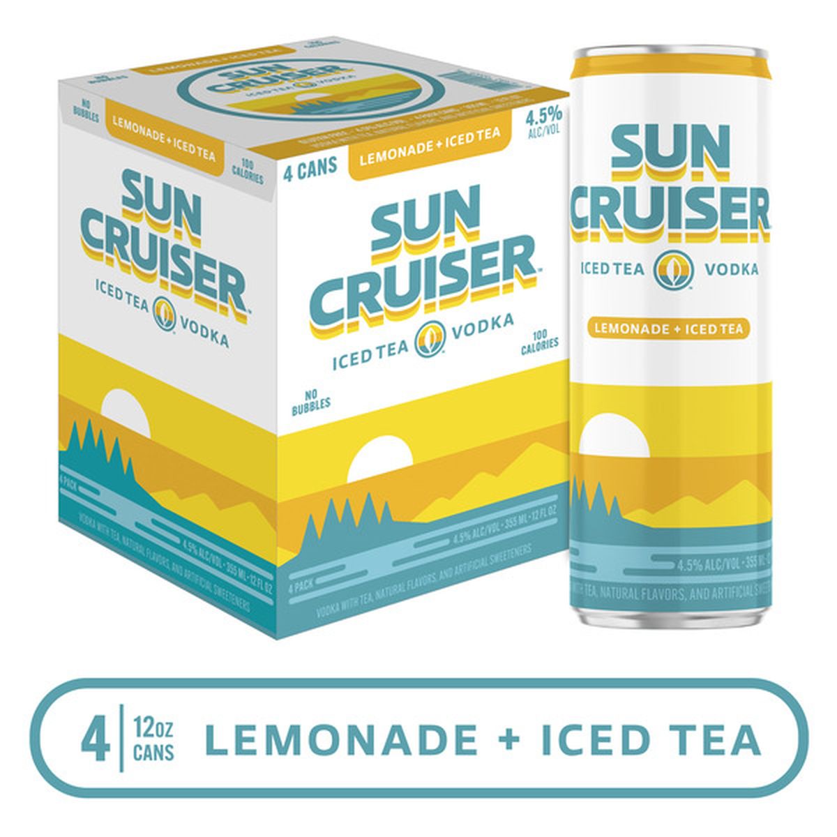 Sun Cruiser Lemonade + Tea 4PK