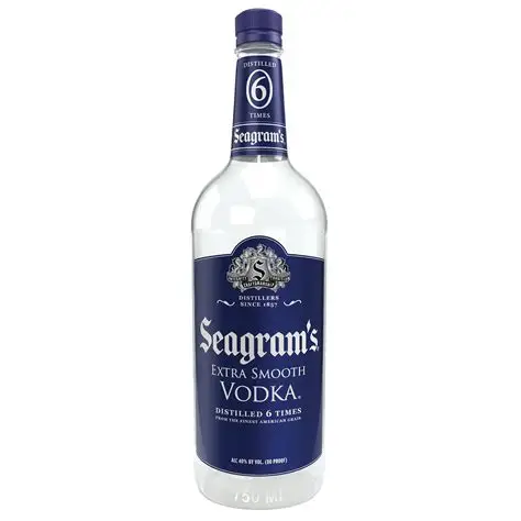Seagrams Extra Smooth Vodka 750ML Glass