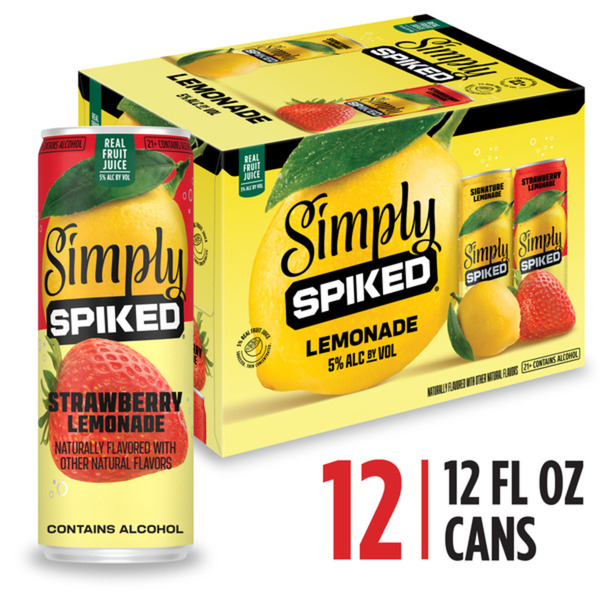 Simply Spiked Lemonade Variety 12PK Can