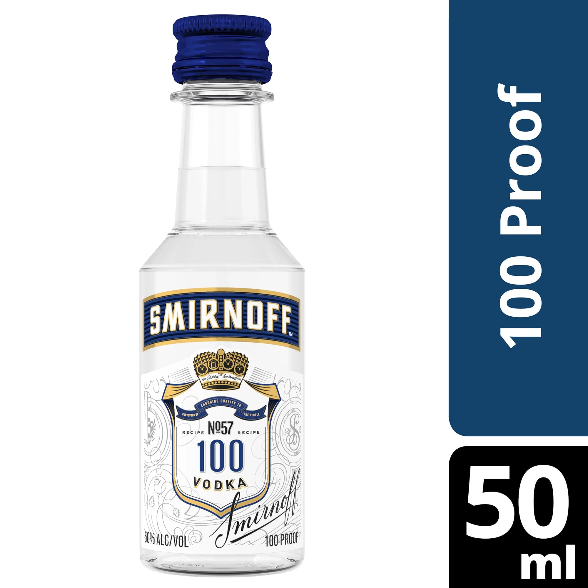 Smirnoff 100PF Vodka 50ML