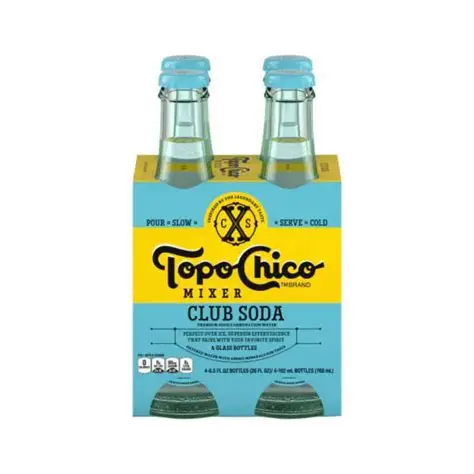 Topo Chico Club Soda 4PK / Sngl
