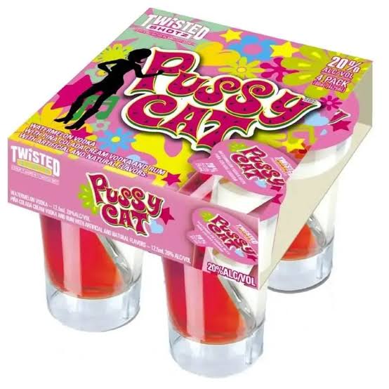 Twisted Shotz Pussy Cat 4PK