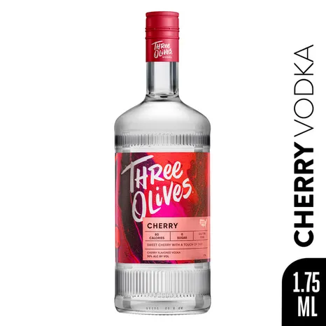 Three Olives Cherry Vodka 1.75L