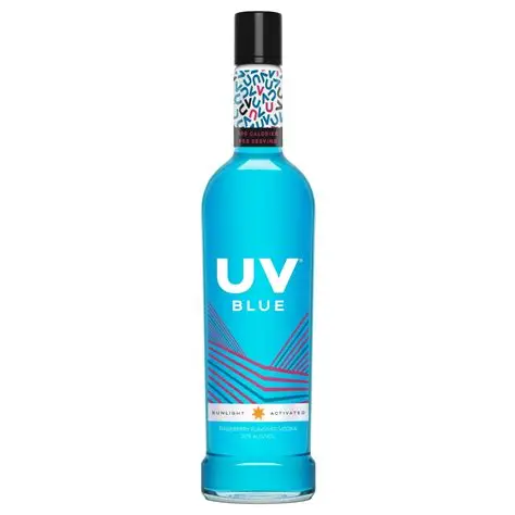 Uv Blue Vodka Raspberry 750ML
