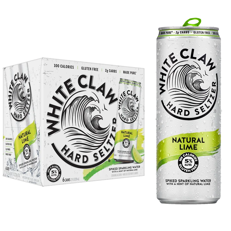 White Claw Lime 6PK Can