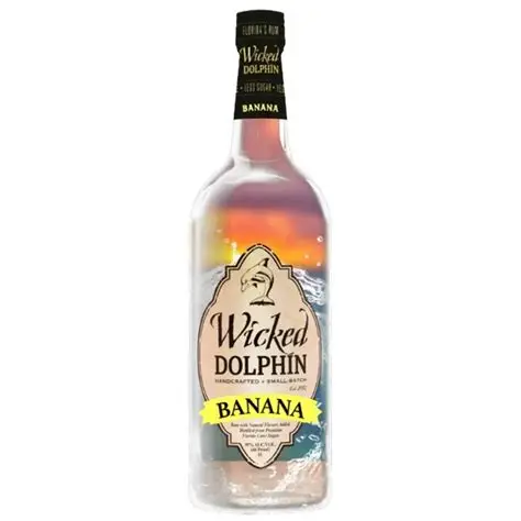 Wicked Dolphin Banana Rum 750ML