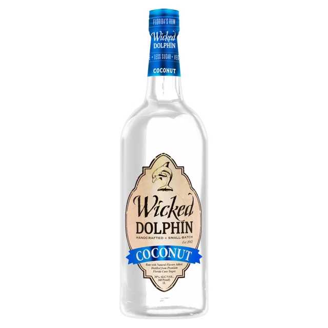 Wicked Dolphin Coconut Rum 750ML