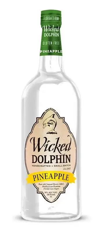 Wicked Dolphin Pineapple Rum 750ML