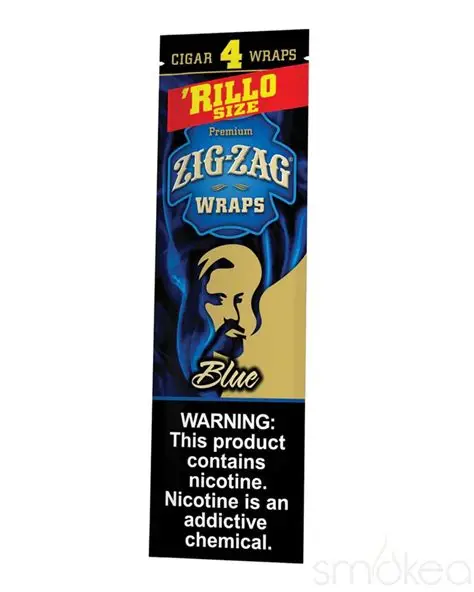 Zig Zag Blue 4PK