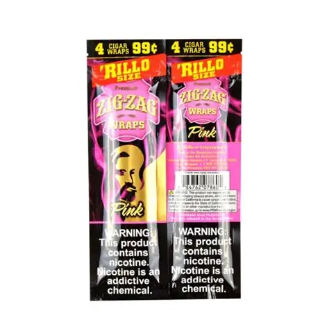 Zig Zag Pink 4PK