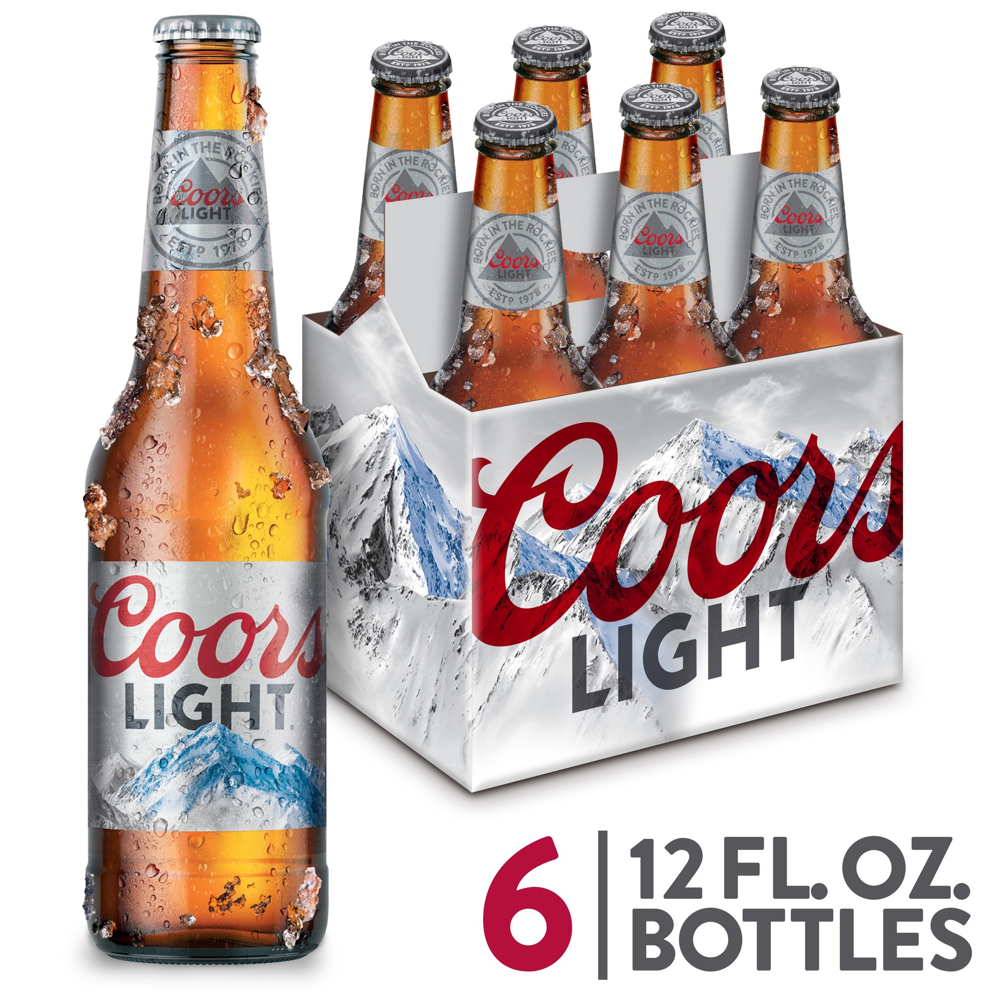 Coors Light 6PK Bottle