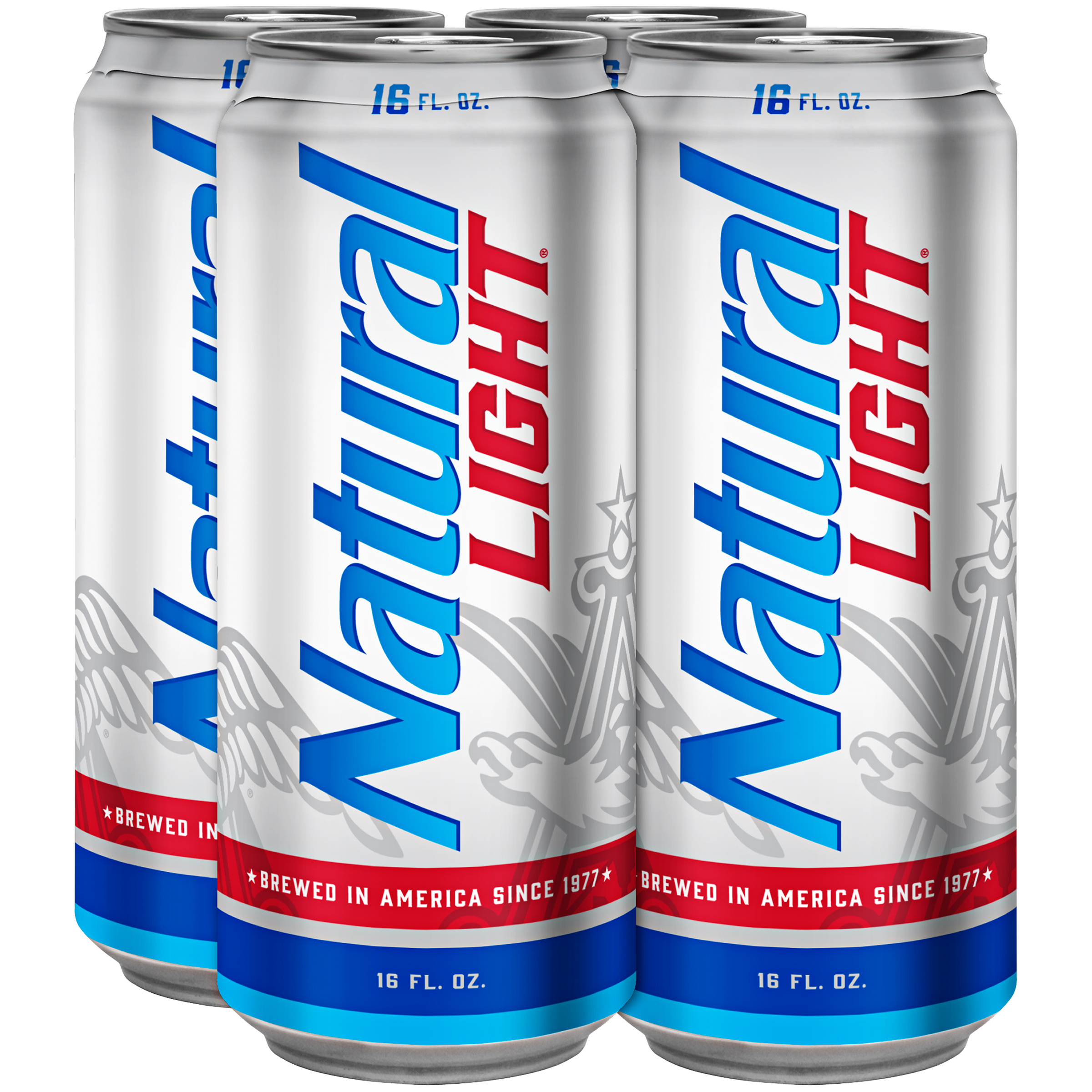 Natural Light 16OZ 4PK Can
