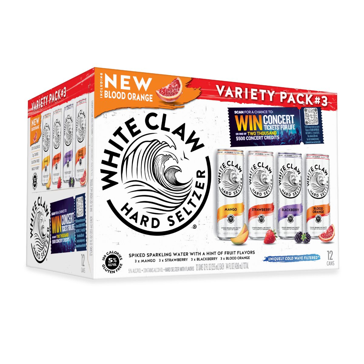 White Claw Variety Pack #3 12PK