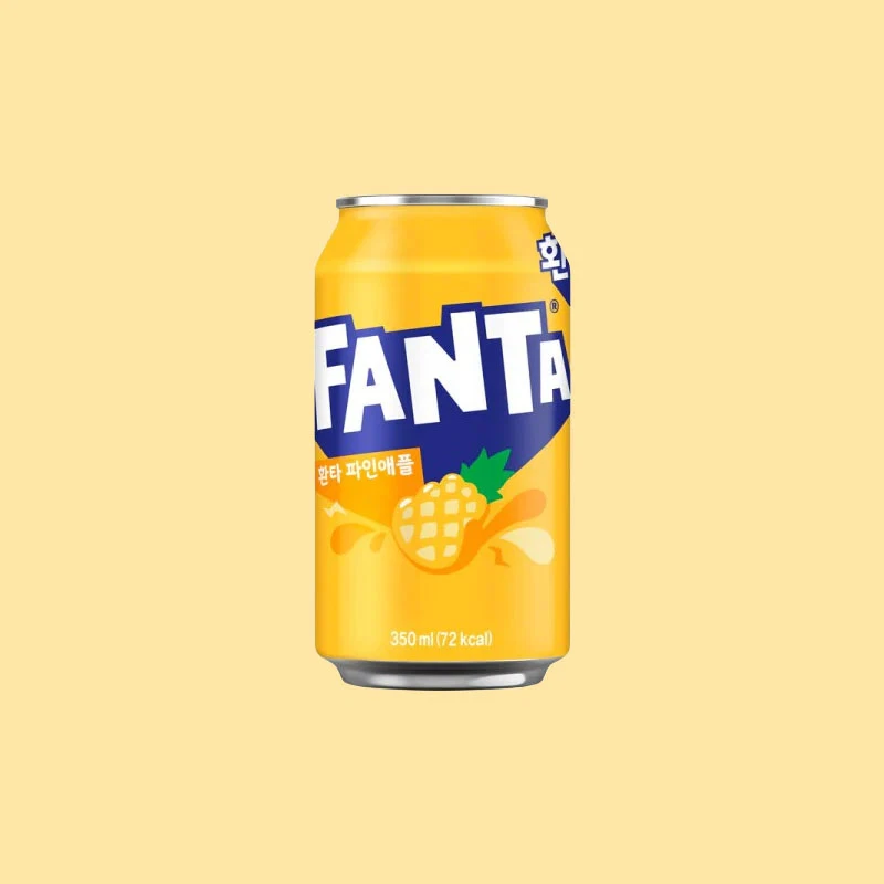 Fanta Pineapple 12OZ Can