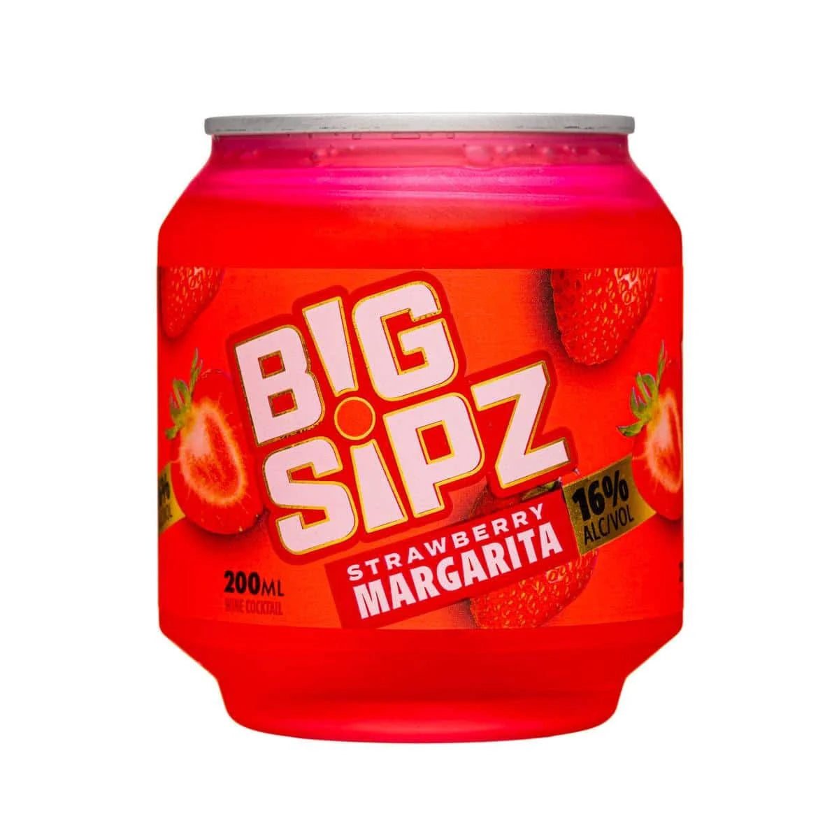Big Sipz Strawberry Margarita 200ML