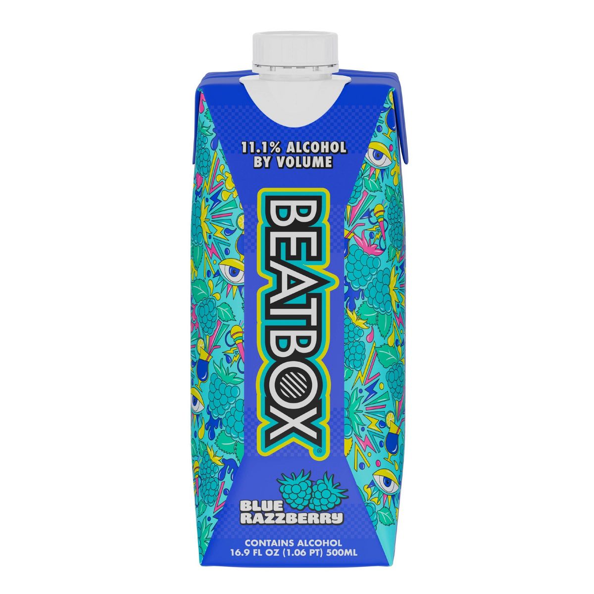 Beat Box Blue Razzberry 500ML