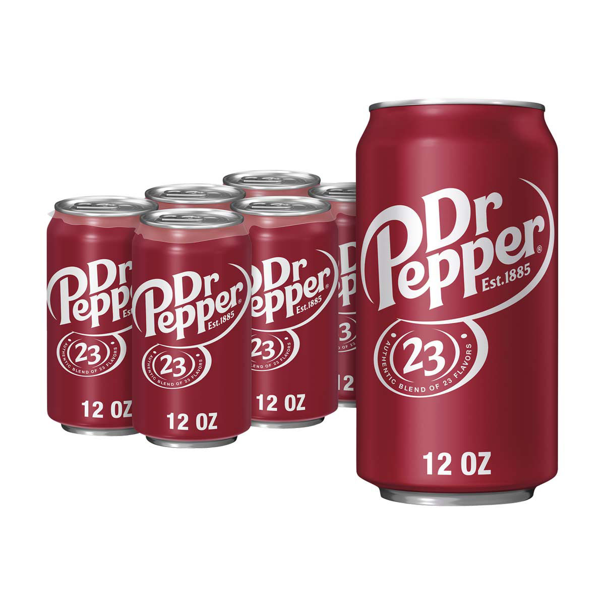 Dr. Pepper Can 12OZ
