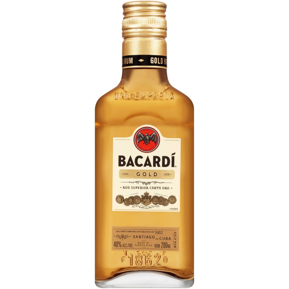 Bacardi Gold Rum 200ML