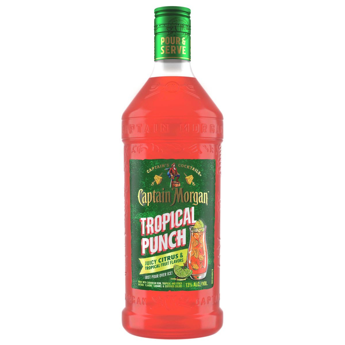Captain Morgan Tropical Punch 1.75L - Clearance Dno